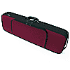 Polka full-size violin case in Burgundy, black interior